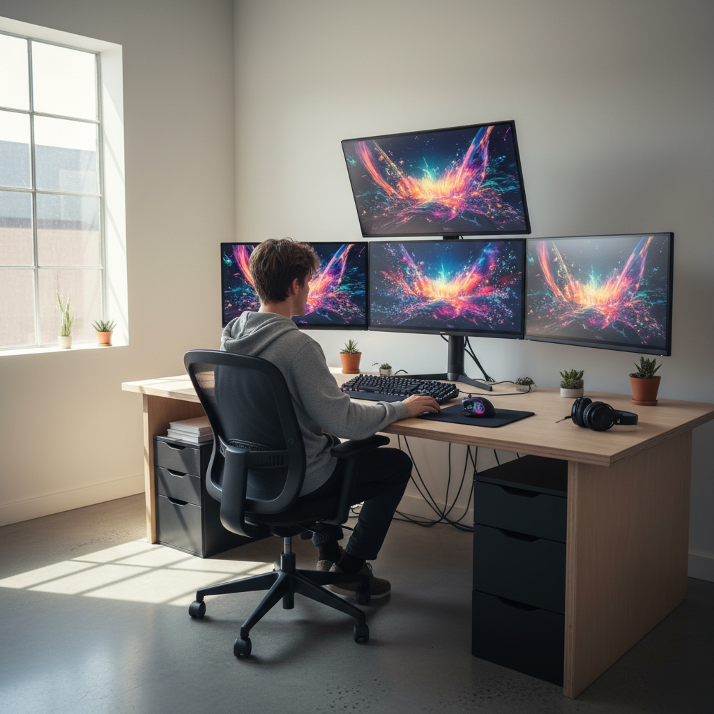 Ilustracja artykułu Jak generowac profesjonalne obrazy AI - przewodnik krok po kroku